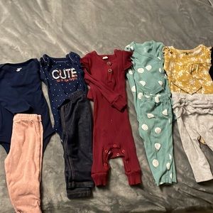 6-9 mo Baby Girl Lot - Fall / Winter